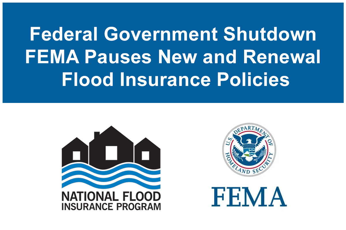 FEMA Pauses New and Renewal Flood Insurance Policies Amid Federal Government Shutdown