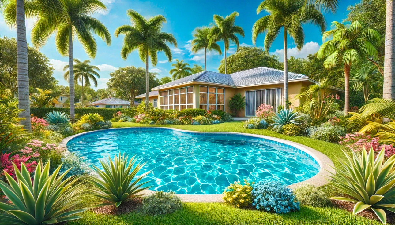 House with a Swimming Pool in Cape Coral, Florida House with a Swimming Pool in Cape Coral, Florida