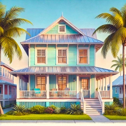 Key West Style House Key West Style House